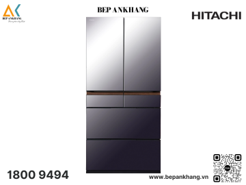 Tủ lạnh 6 Cửa Hitachi Inverter 670L - R-GW670TV(XM)