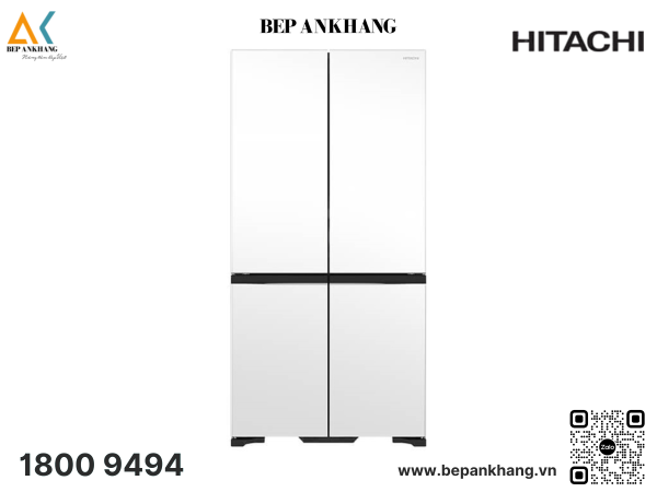 Tủ lạnh Hitachi Inverter 569 lít Multi Door R-WB640VGV0X