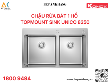 Chậu rửa bát Konox Topmount Sink Unico 8250