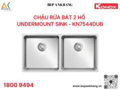 Chậu rửa bát 2 hố Undermount Sink KN7544DUB