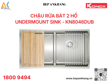 Chậu rửa bát Konox Workstation Sink – Undermount Sink KN8046DUB