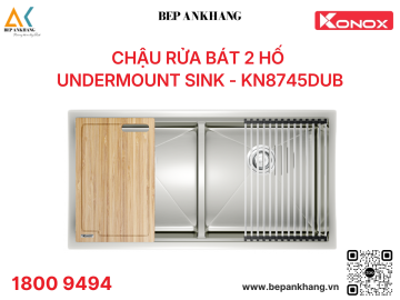 Chậu rửa bát Workstation Sink – Undermount Sink KN8745DUB