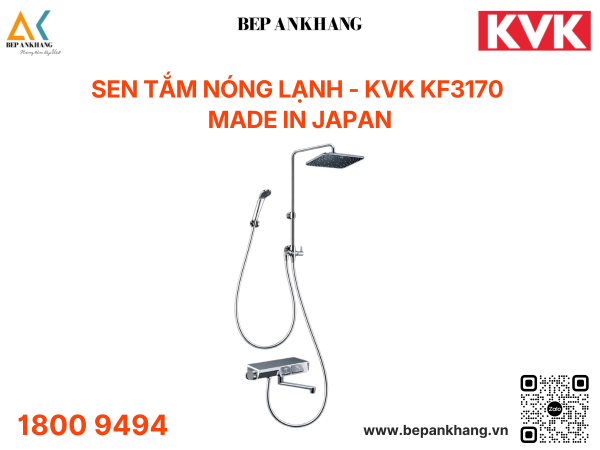 Sen Tắm nóng lạnh - KVK KF3170 - Made In Japan