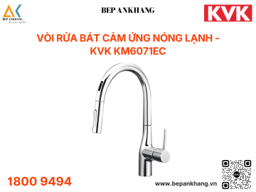 Vòi rửa bát cảm ứng nóng lạnh - KVK KM6071EC