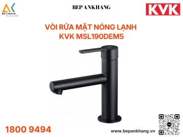 Vòi rửa mặt nóng lạnh - KVK MSL190DEM5