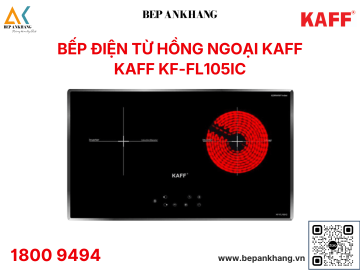 Bếp Kính Âm 2 Vùng Nấu 1 Từ 1 Hồng Ngoại KAFF KF - FL105 IC