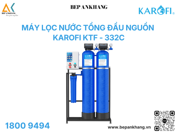 Máy lọc nước tổng đầu nguồn Karofi KTF-332C