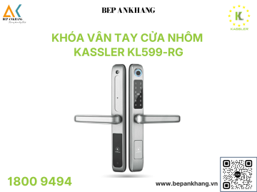  Khóa vân tay cửa nhôm Kassler KL599-RG