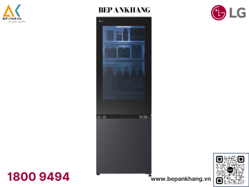 Tủ lạnh ngăn đá dưới 340L LBB33BLMAI