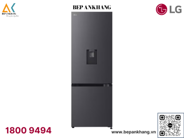 Tủ lạnh LG ngăn đá dưới màu đen 332L - LBD33BLM