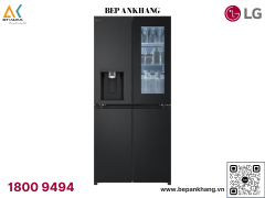 Tủ lạnh LG French door InstaView™ màu đen lì 508L LFI50BLMAI