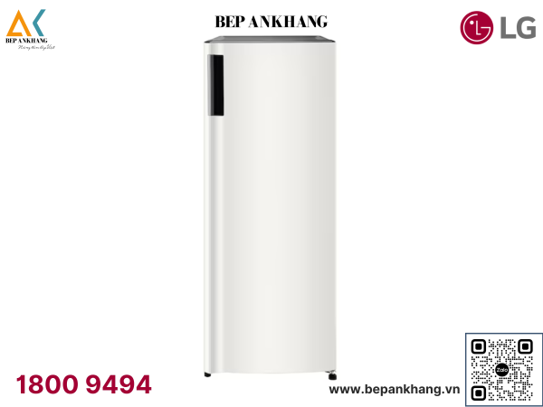 Tủ lạnh 1 cửa màu be tự nhiên 195L - LOB16BGM