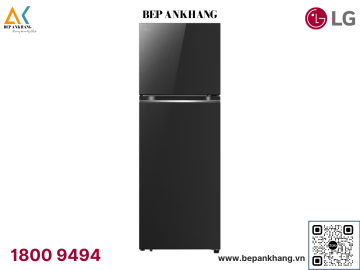 Tủ lạnh LG ngăn đá trên 461L mặt gương màu đen LTB46BLG