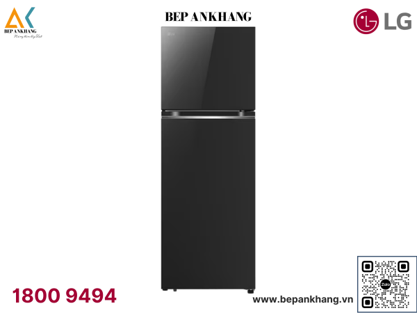 Tủ lạnh LG ngăn đá trên 461L mặt gương màu đen LTB46BLG