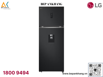 Tủ lạnh LG ngăn đá trên Smart Inverter™ 459L màu đen LTD46BLMA