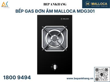 Bếp Gas 1 vùng nấu Malloca Domino MDG 301 