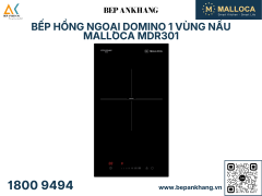 Bếp đơn hồng ngoại Domino 1 vùng nấu Malloca MDR301 - EcoKitchen