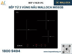 Bếp từ 3 vùng nấu Malloca MI593B