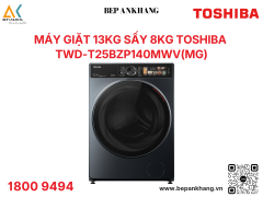 Máy Giặt Sấy Toshiba TWD-T25BZP140MWV(MG) - Giặt 13 Kg, Sấy 8 Kg