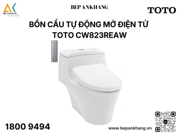 Bàn cầu một khối kèm nắp rửa điện tử WASHLET dòng S7 CW823REAW12