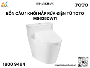 Bàn cầu 1 khối kèm nắp rửa điện tử WASHLET dòng S7 TCF4911Z MS625DW11