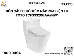 Bàn cầu một khối kèm nắp rửa điện tử WASHLET dòng S2 CW166RB TCF33320GAA T53P100VR