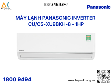Máy lạnh Panasonic Inverter 1 HP CU/CS-XU9BKH-8 