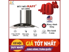 Máy Hút Mùi Áp Tường Kính Công KAFF KF-GB901 - Made in Germany