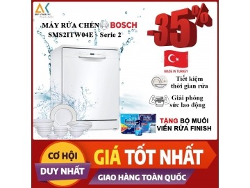 Máy Rửa Bát Bosch Seri 2 SMS2ITW04E