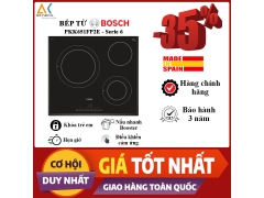 Bếp điện 3 vùng nấu BOSCH PKK651FP2E serie 6