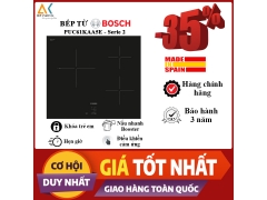 Bếp từ 3 vùng nấu Bosch seri 2 PUC61KAA5E - Made In Spain