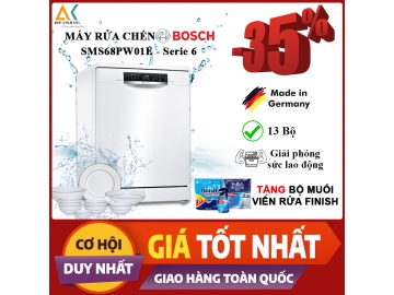 Máy rửa chén độc lập Bosch SMS68PW01E