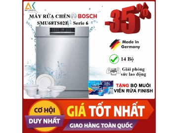 Máy rửa chén âm tủ Bosch SMU68TS02E