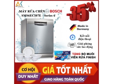 Máy rửa bát BOSCH SMS6ECI07E Serie 6