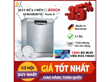 Máy rửa chén độc lập Bosch SMS68II07E - Germany