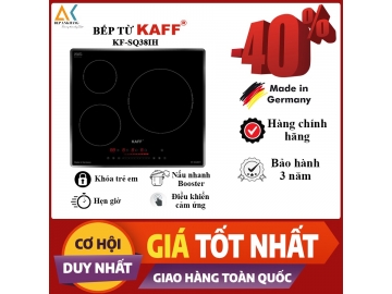 Bếp Kính Âm Từ 3 Vùng Nấu KAFF KF-SQ38IH - Made In Germany