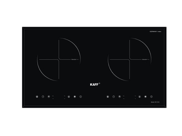 Bếp từ 2 vùng nấu Kaff KF-073II - Made in Maysia 