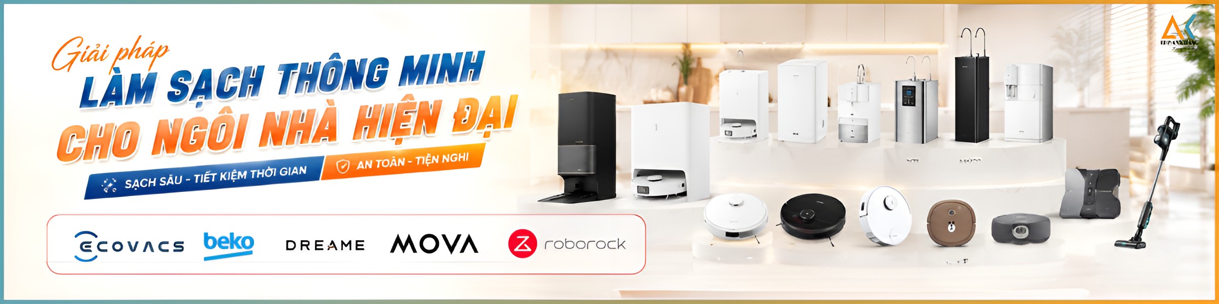 ROBOT HÚT BỤI LAU NHÀ